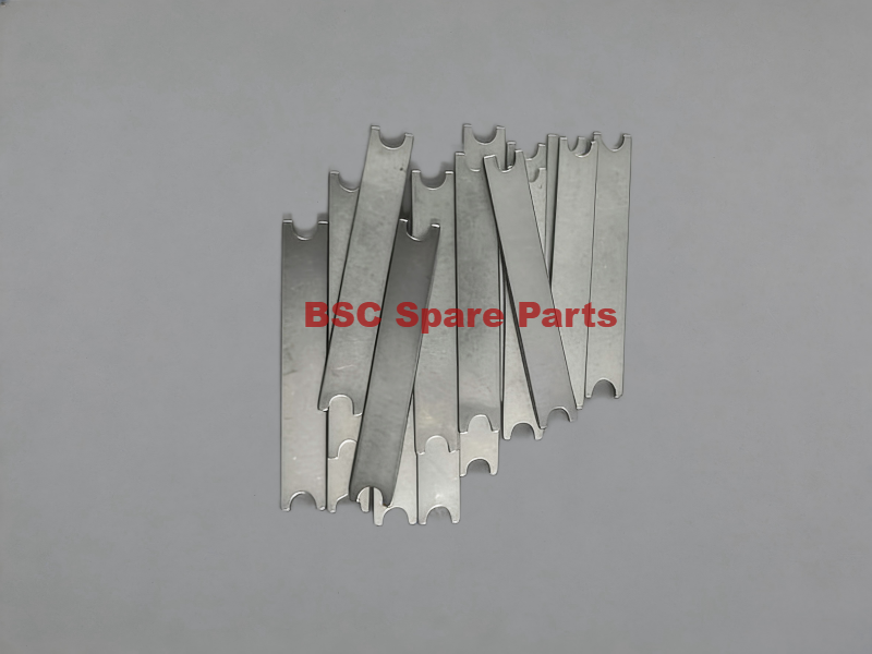 Krones spare parts Leaf spring Leaf springL=52 B=7.9 S= 1.5 0900785564